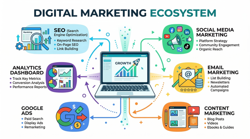 Digital marketing ecosystem