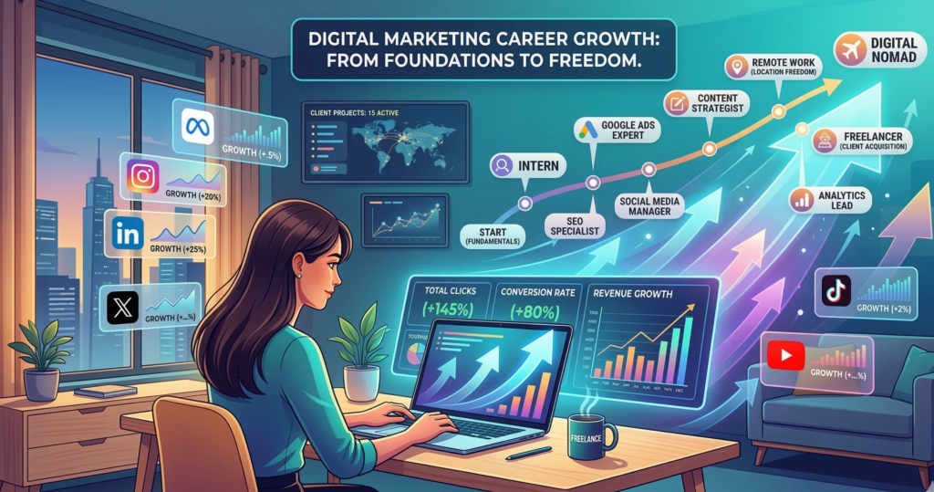 career opportunities after digital marketing course